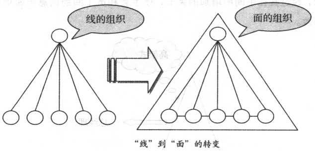 线到面的转变